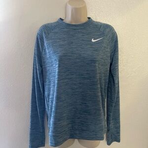 Nike Blue Long Sleeve Top